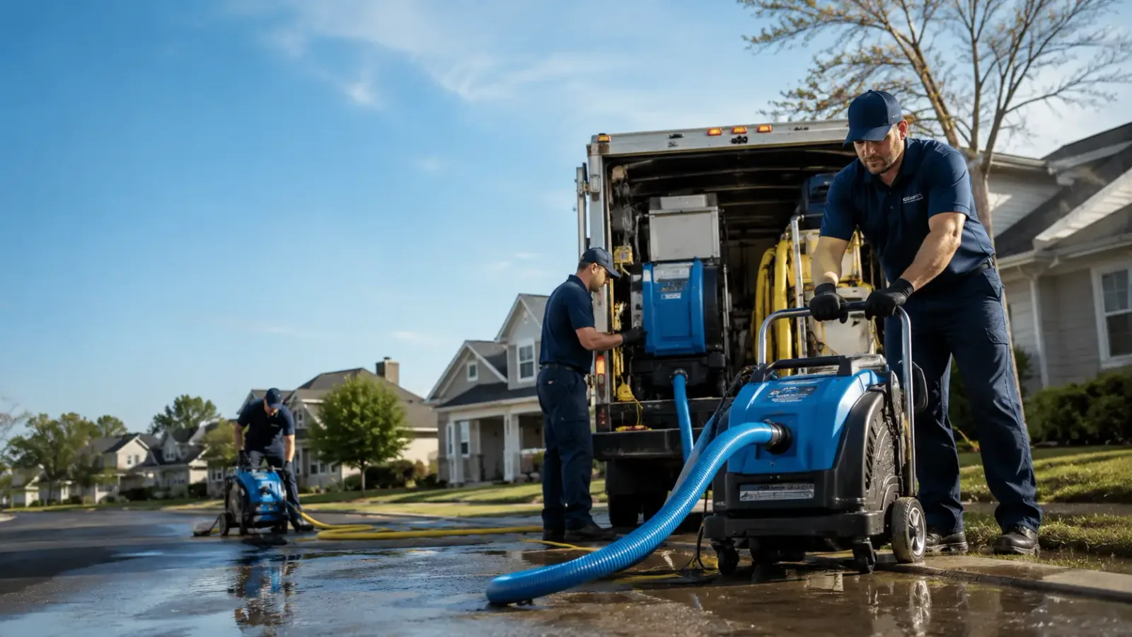 Flood Damage Cleanup in Dorset, OH